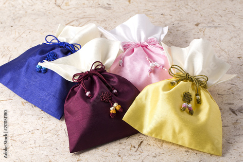 Korean traditional pouch photo