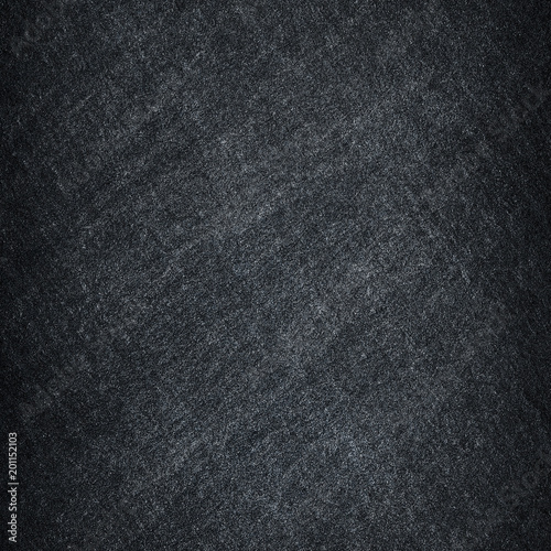 Dark grey black slate stone background or texture. © prapann
