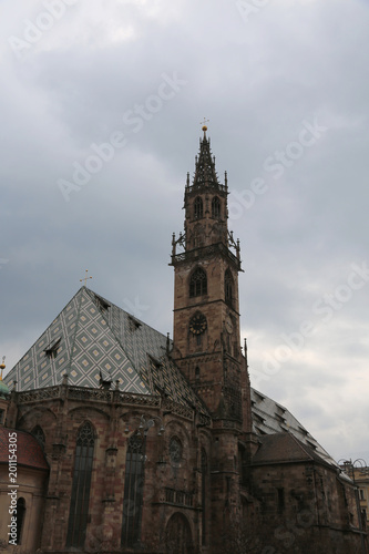 Cathedral in Bolzano city in Northern Italy © ChiccoDodiFC