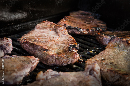 Grilling Beef