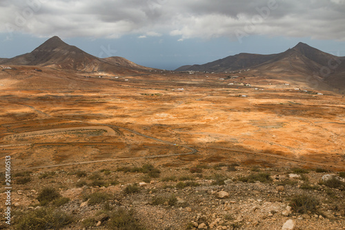 Fuerteventura Desert Landscape, Spain