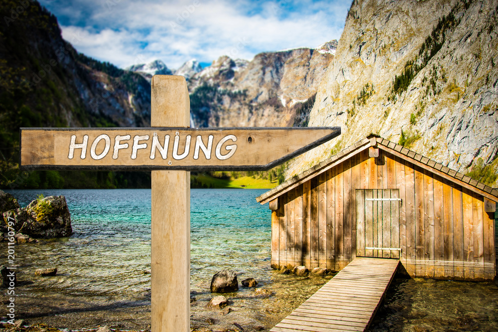 Schild 300 - Hoffnung Schild 300 - Hoffnung