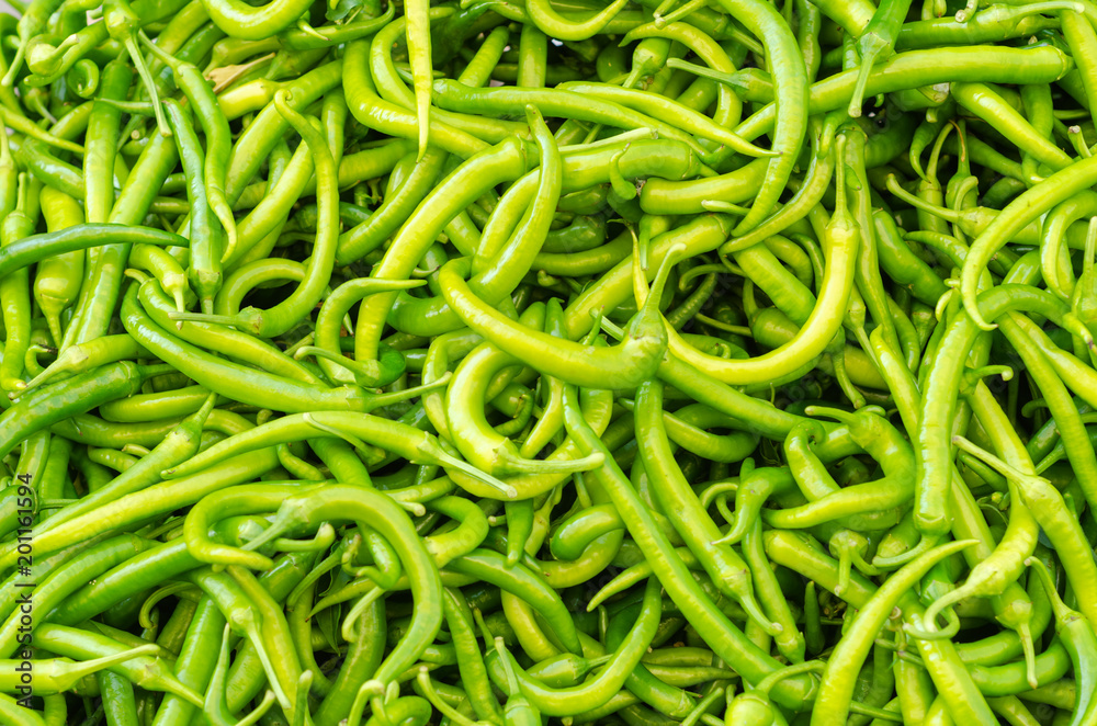 Group of green peppers. Group of green peppers.