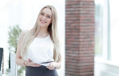 Free Download portrait of an elegant young business woman - GFXLoad