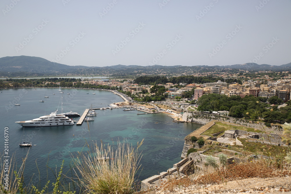 Hafen Korfu Stadt