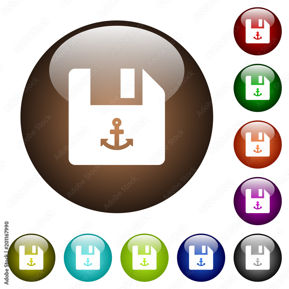 Link file color glass buttons Link file color glass buttons