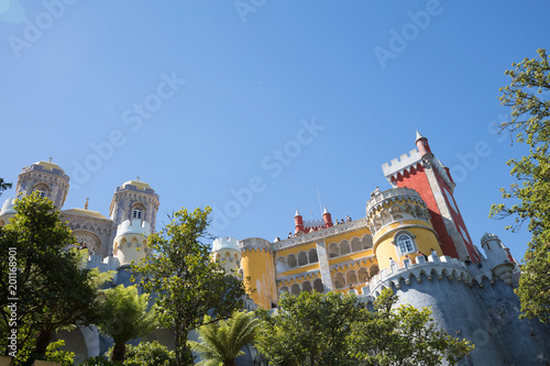 Pena National Palace, the phantasy castle photo