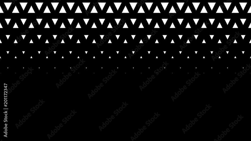 28 transition masks. Simple triangles pattern. Geometric textures for modern and creative slideshow.