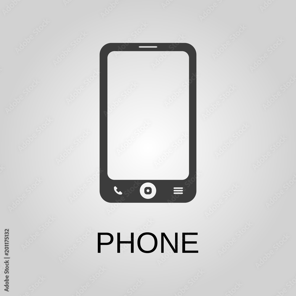 Phone icon. Phone symbol. Flat design. Stock - Vector illustration Phone icon. Phone symbol. Flat design. Stock - Vector illustration