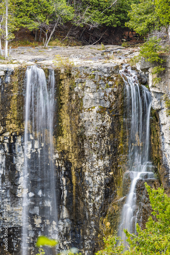 scenic view of eugenia falls in ontario canada