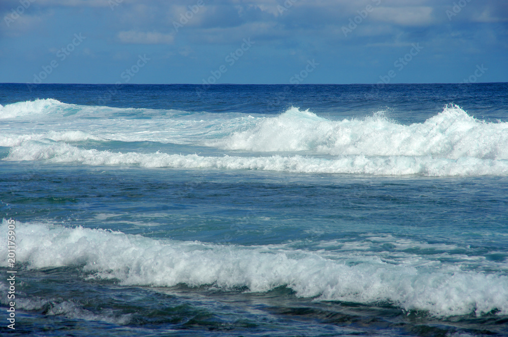 La Réunion - Littoral à Manapany