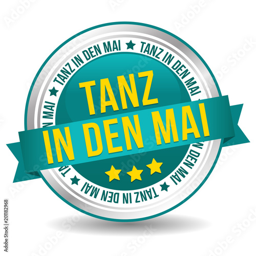 Tanz in den Mai Feiertag web Button.