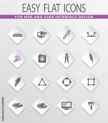Design icons set