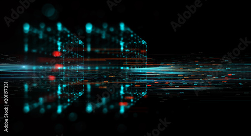 Block chain network/Abstract technology background. Block chain network concept , Distributed register technology , Block chain line of participant chain