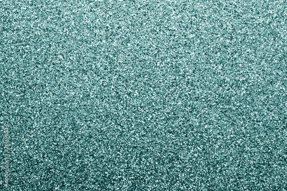 Glittering background in cyan tone. Glittering background in cyan tone.