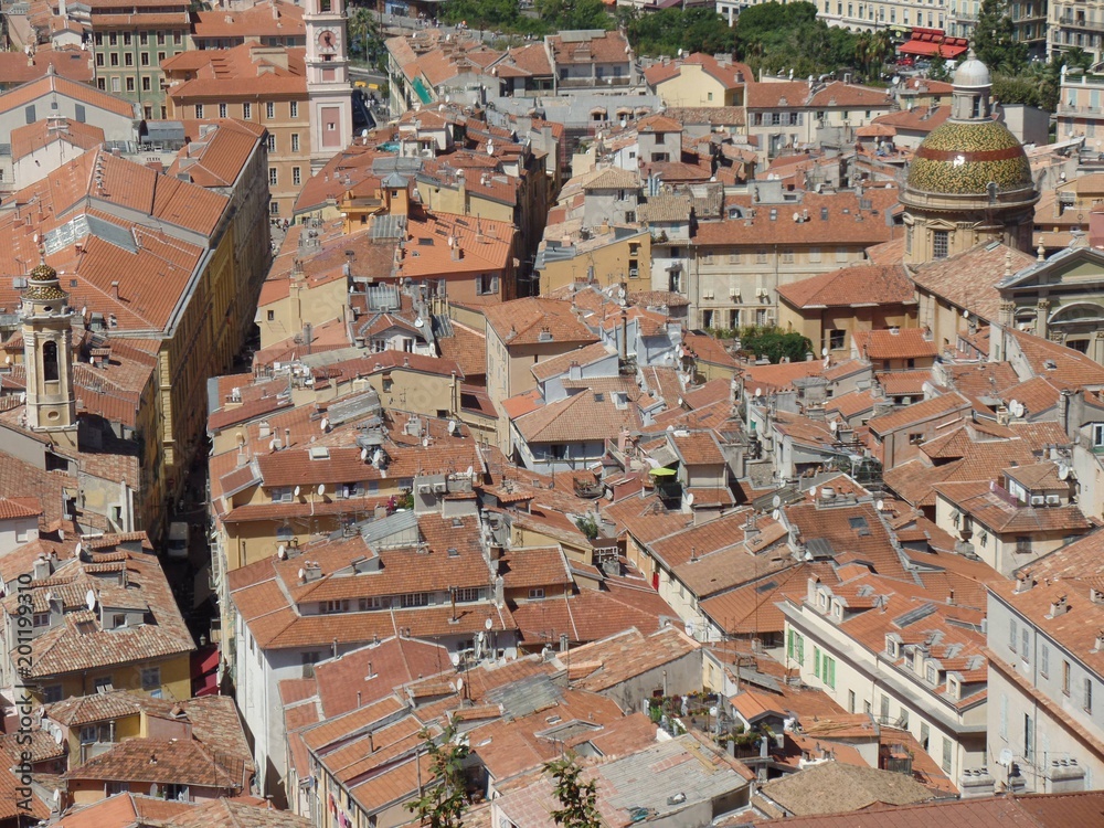 Les toits de Nice