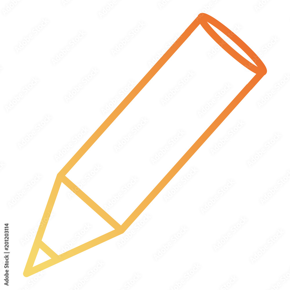pencil graphite supply isolated icon vector illustration design pencil graphite supply isolated icon vector illustration design