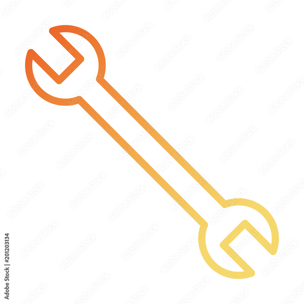 wrench tool isolated icon vector illustration design wrench tool isolated icon vector illustration design