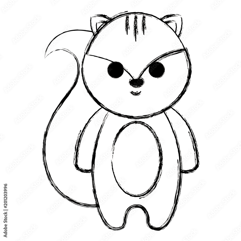 cute and little chipmunk vector illustration design cute and little chipmunk vector illustration design
