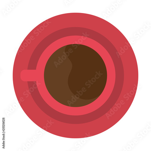coffee cup isolated icon vector illustration design