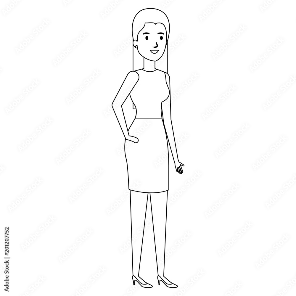 businesswoman avatar character icon vector illustration design businesswoman avatar character icon vector illustration design