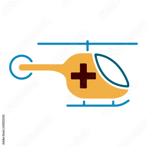 Medizin & Gesundheit Icon - Rettungshubschrauber
