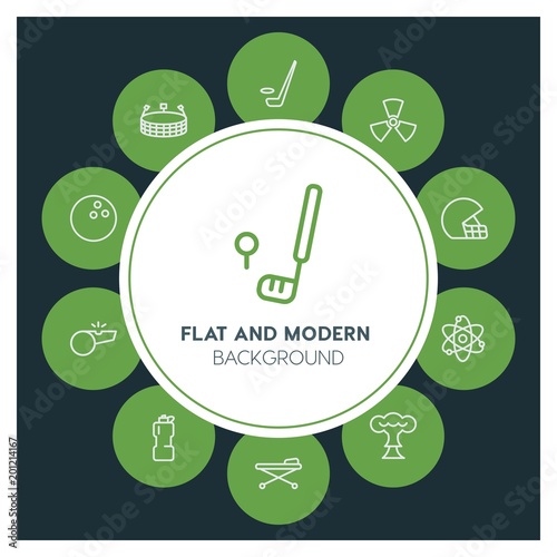 health, science, sports Infographic Circle outline Icons Set. Contains such Icons as  business,  website,  elements,  background,  pattern,  illustration, ice and more. ..Fully Editable. Pixel Perfect