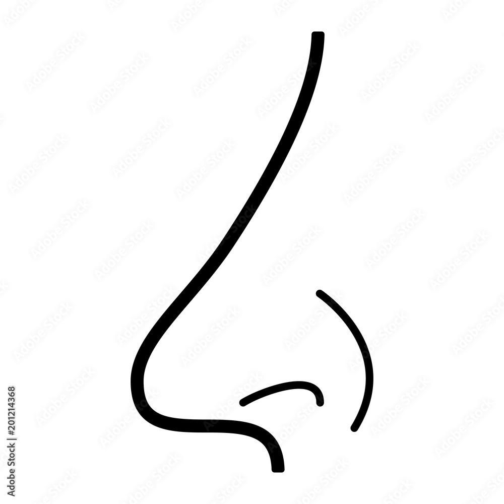 Medizin & Gesundheit Icon - Nase Medizin & Gesundheit Icon - Nase
