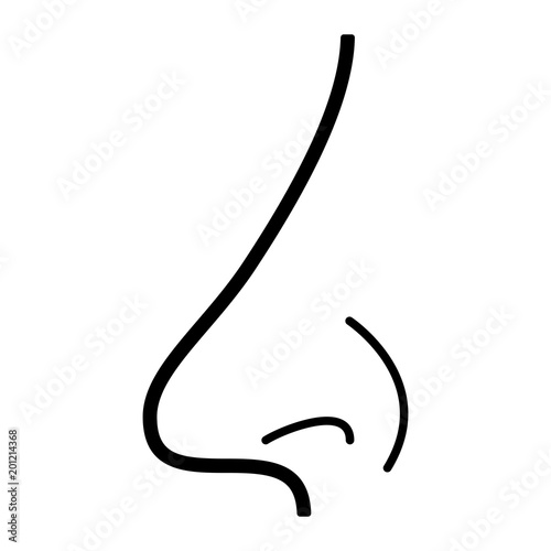 Medizin & Gesundheit Icon - Nase