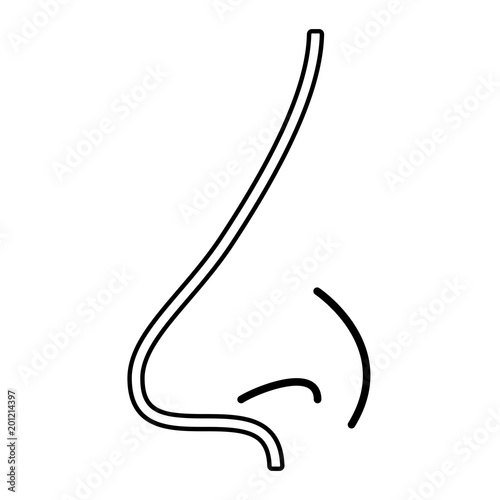 Medizin & Gesundheit Icon - Nase