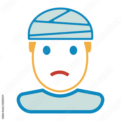 Medizin & Gesundheit Icon - Patient