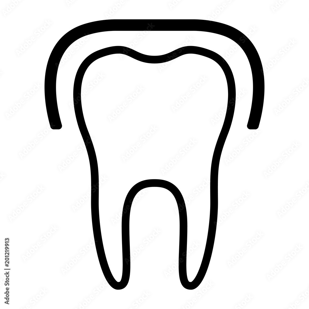 Zahnmedizin Icon - Zahnschmelz Zahnmedizin Icon - Zahnschmelz