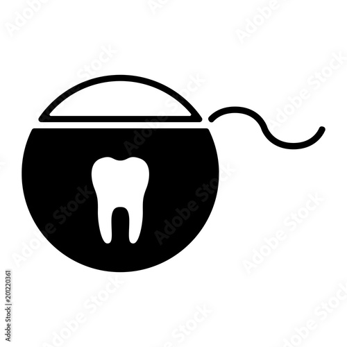 Zahnmedizin Icon - Zahnseide