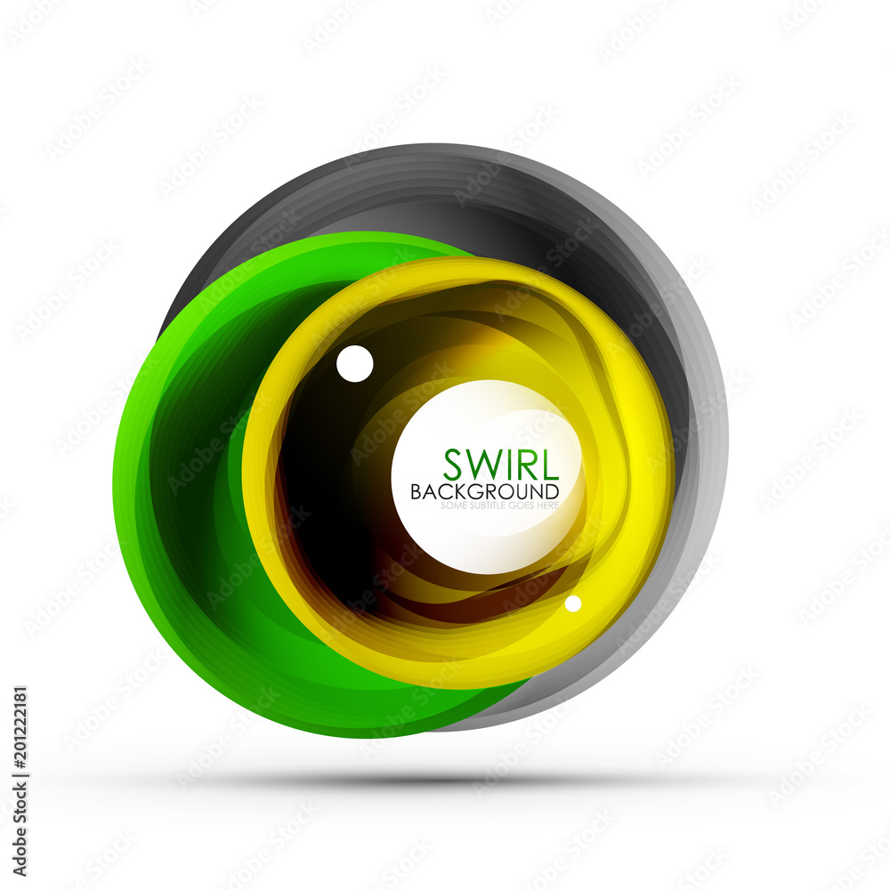 Spiral swirl flowing lines 3d vector abstract digital motion background design. Rotating concept Spiral swirl flowing lines 3d vector abstract digital motion background design. Rotating concept