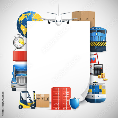 Logistic Colored Composition