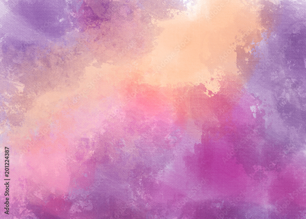 Purple abstract background. Digital painting