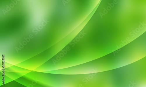 abstract lime background with circles, overflows