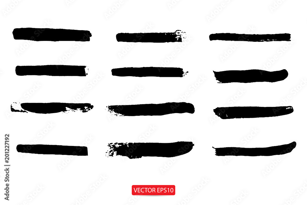 set of hand drawn painted scratched vector Illustrations template of grunge banners abstract background brush texture for promotion sale. isolated on white set of hand drawn painted scratched vector Illustrations template of grunge banners abstract background brush texture for promotion sale. isolated on white