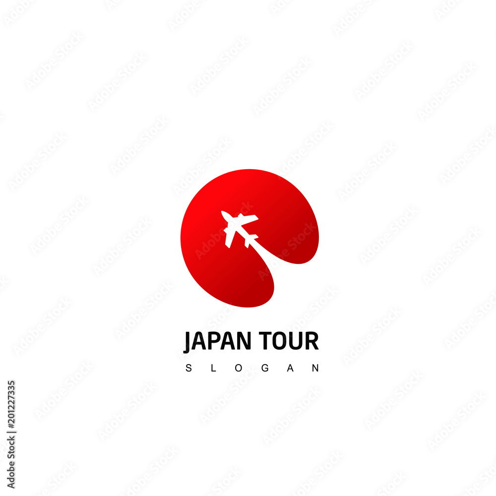 Japan Travel Logo Japan Travel Logo