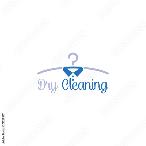 Dry cleaning, logo concept - vector illustration