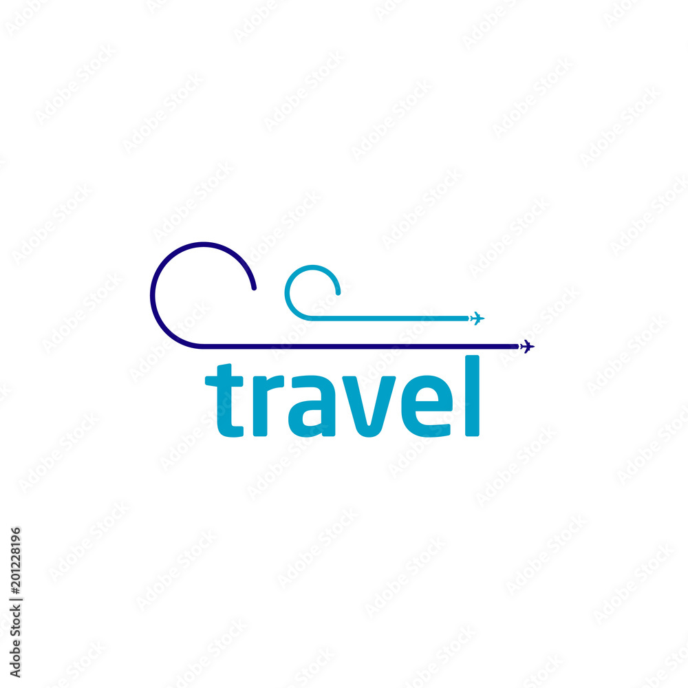 Travel Logo, Travel Icon Design