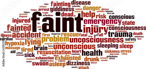 Faint  word cloud