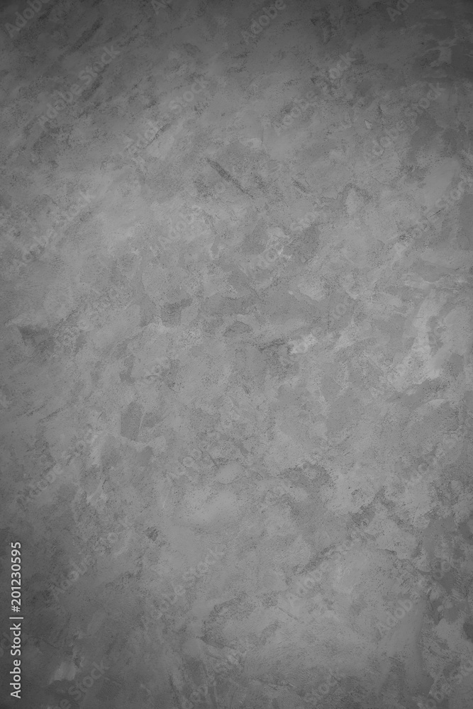 Fototapeta premium Gray wall cement paint texture
