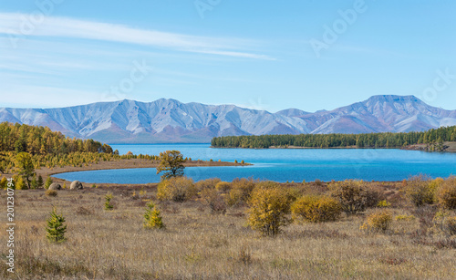 Lake Hubsugul in September. photo