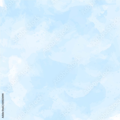 Blue, violet watercolor background vector