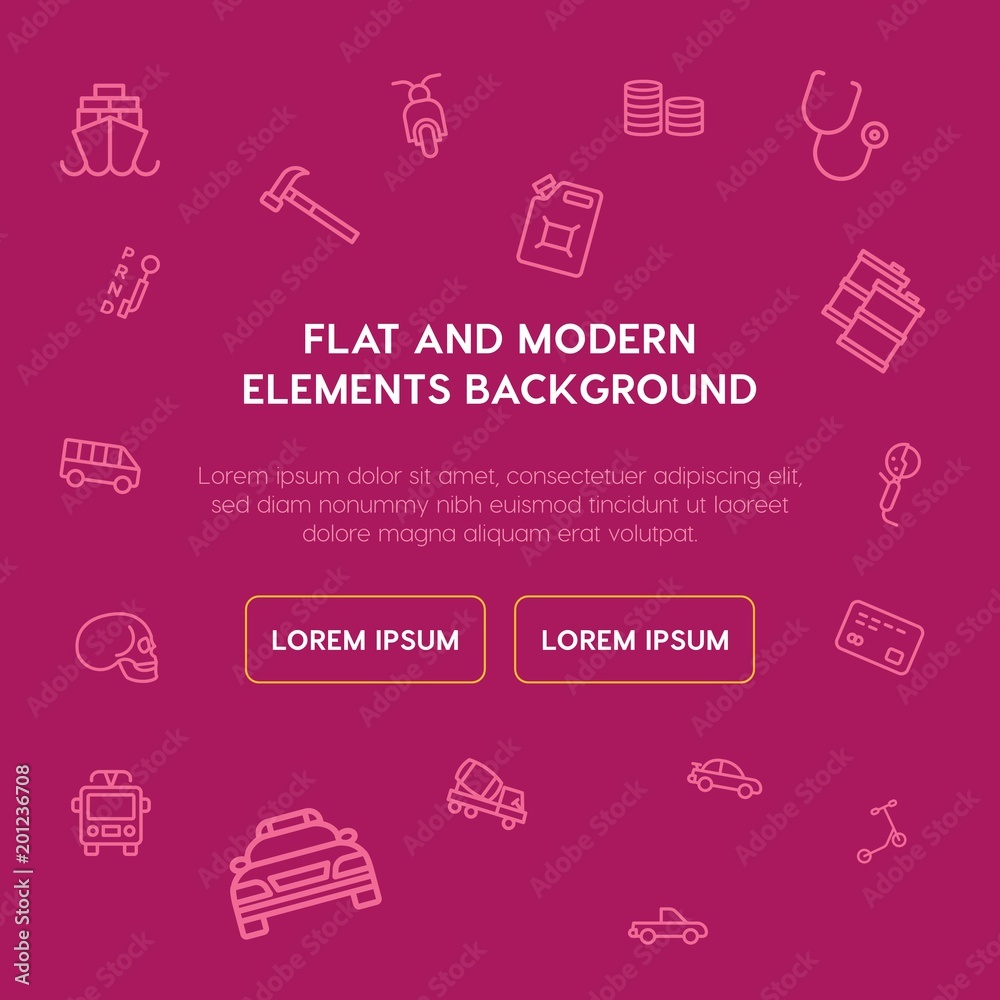 transports, industry, health, money outline vector icons and elements background concept on violet background...Multipurpose use on websites, presentations, brochures and more transports, industry, health, money outline vector icons and elements background concept on violet background...Multipurpose use on websites, presentations, brochures and more
