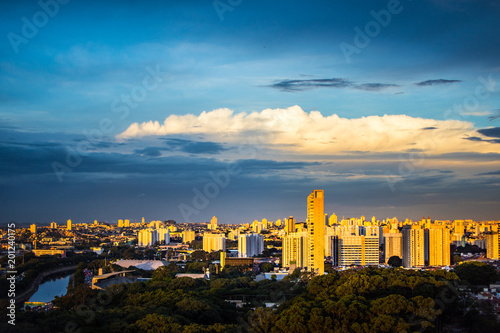 Entardecer em São Paulo