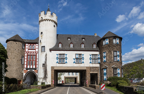 Vorburg von Schloss von der Leyen Kobern-Gondorf an der Mosel