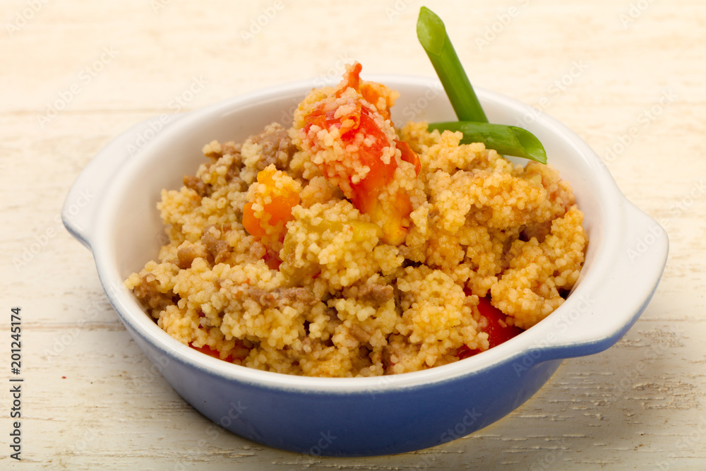 Couscous with meat Couscous with meat