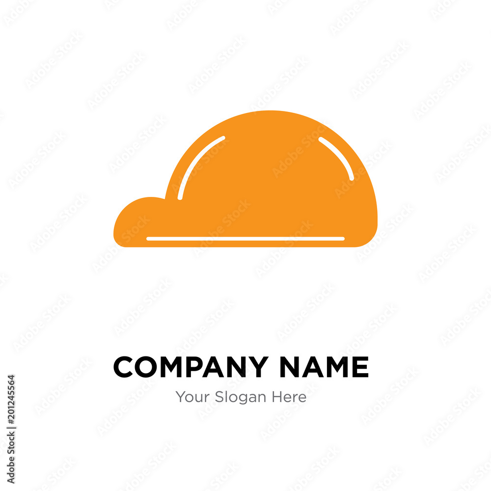 helmet company logo design template